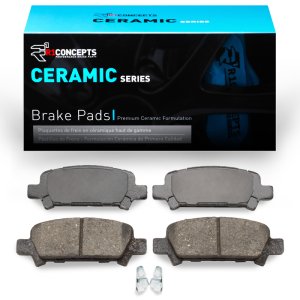 Subaru Forester Brake Pads - Rear - R1 Concepts - Ceramic - `98-`09